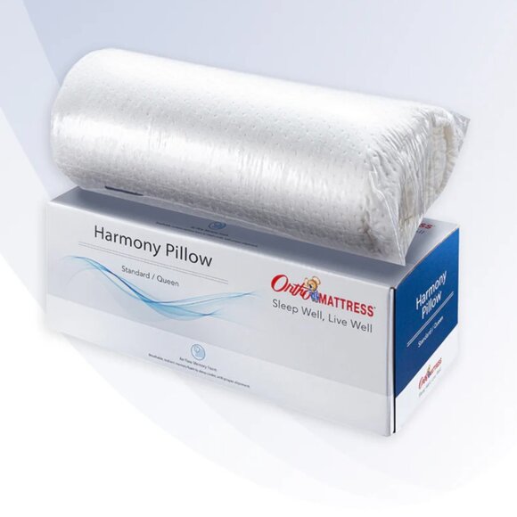 NEW Ortho Mattress Harmony Pillow Standard/Queen Size New - Picture 1 of 10